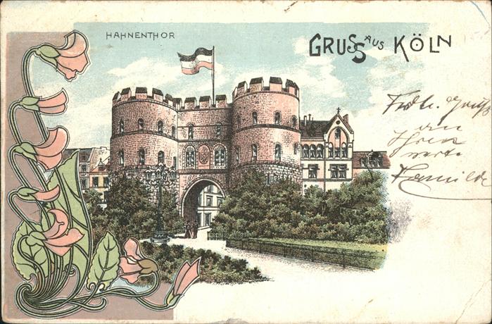 Koeln Rhein Hahnentor