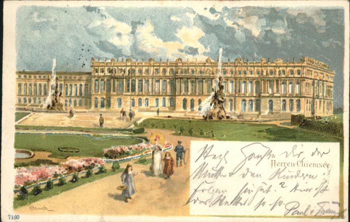 Chiemsee Bayern Schloss Herren-Chiemsee