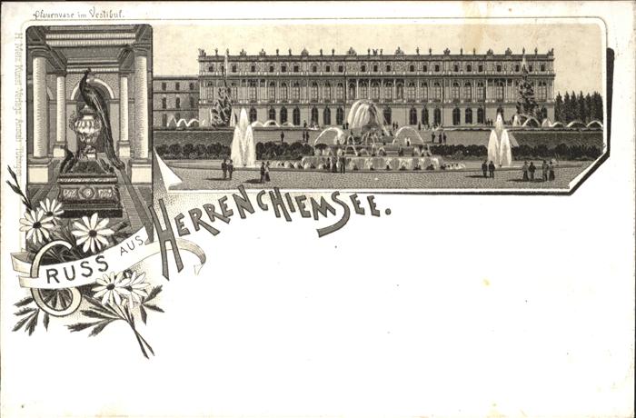 Chiemsee Bayern Schloss Herrenchiemsee