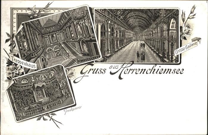 Chiemsee Bayern Schloss Herrenchiemsee