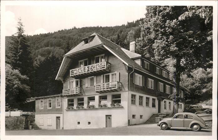 Todtnau Schwarzwald BW Hotel Waldeck Auto