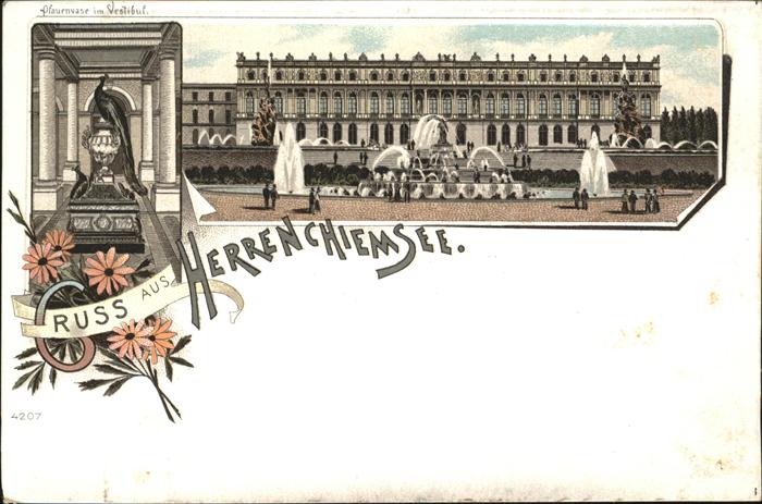 Chiemsee Bayern Schloss Herrenchiemsee