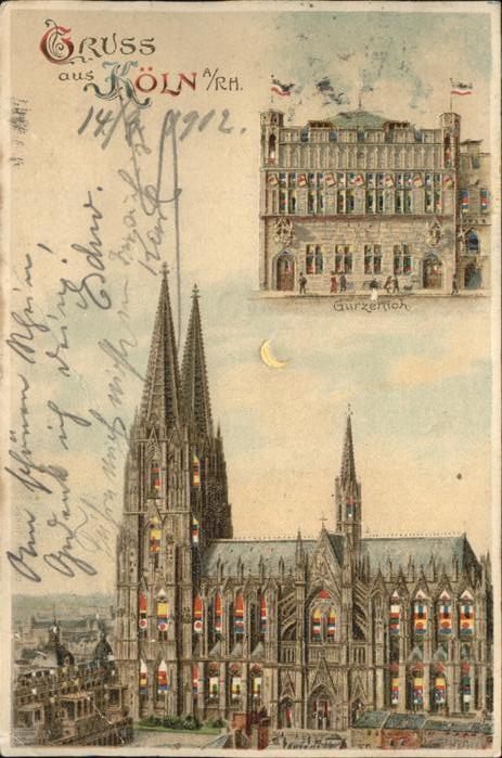Koeln Rhein Dom Gurzenich