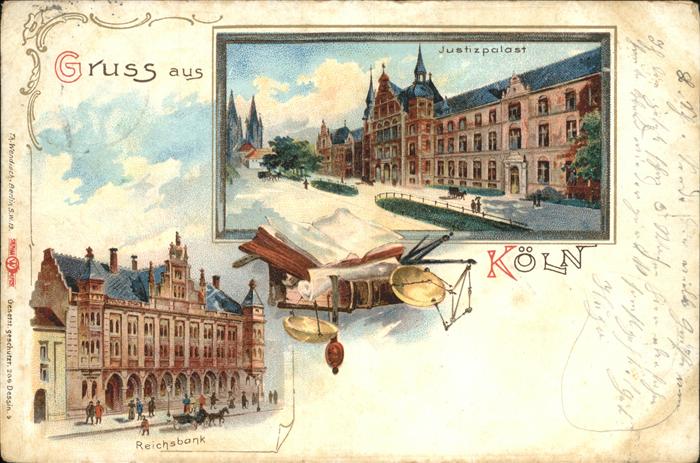 Koeln Rhein Justizpalast Reichsbank