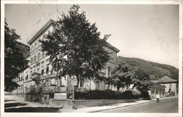 Todtnau Schwarzwald BW Hotel Pension Ochsen