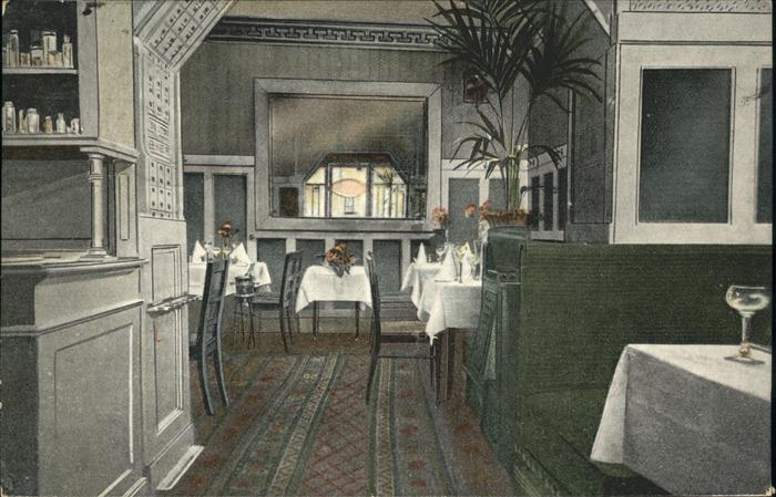 Koeln Rhein Wein- und Austern-Stuben Hugo Wolff Res