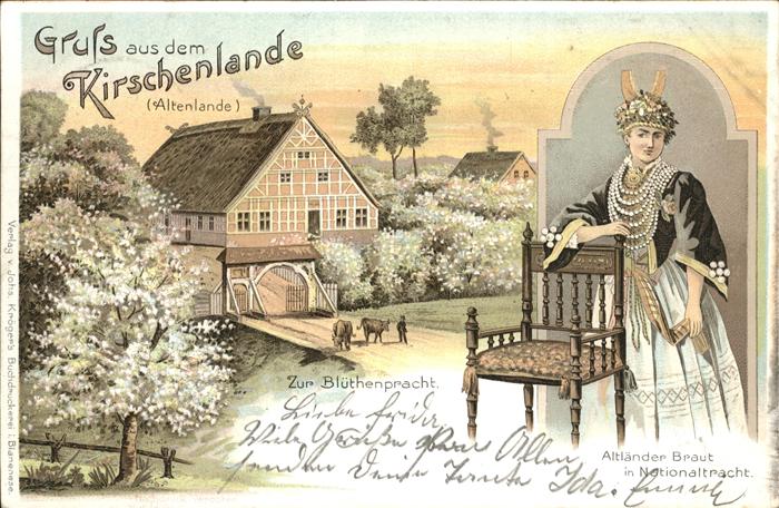 Estebruegge Altenländer Braut Nationaltracht