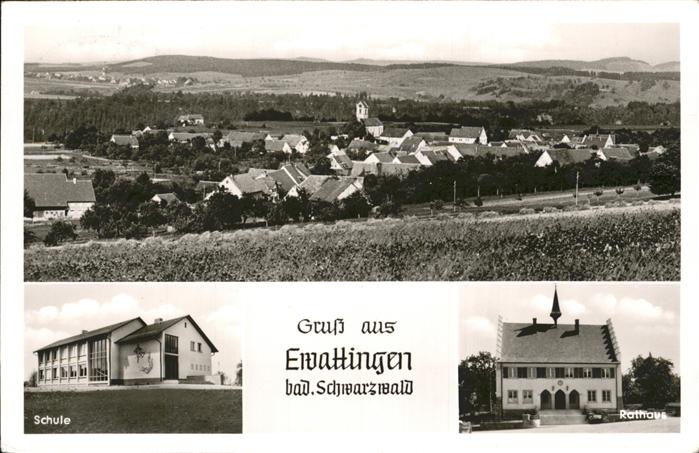 Ewattingen Panorama Schule Rathaus
