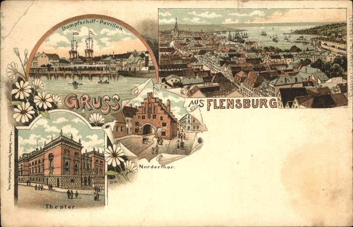 Flensburg Theater Dampfschiff-Pavillon Nordertor