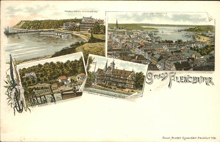 Flensburg Panorama Bad-Kollum Glücksburg