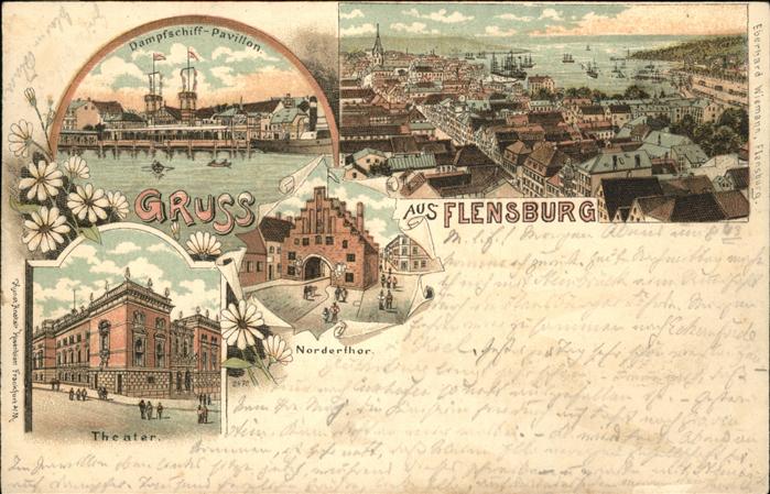 Flensburg Nordertor Dampfschiff-Pavillon Theater