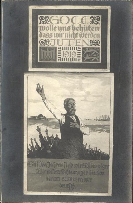 Schleswig Holstein Wahlaufruf 1919