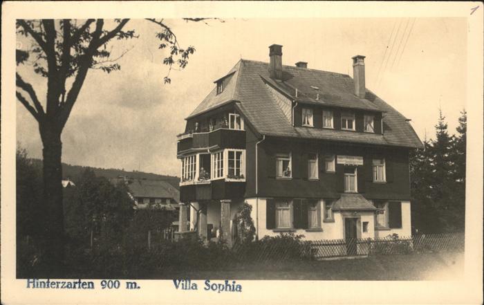 Hinterzarten Breisgau-Hochschwarzwald BW Villa Sophia