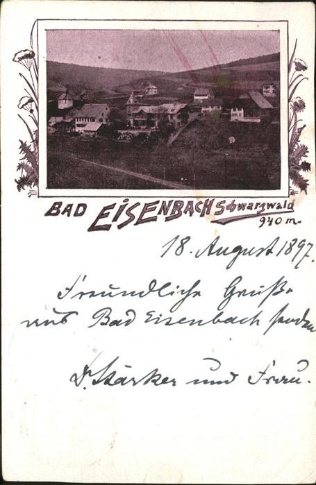 Eisenbach Schwarzwald