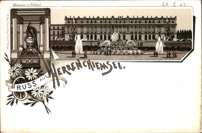 Chiemsee Bayern Schloss Herrenchiemsee