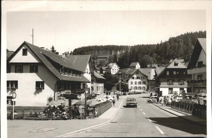 Lenzkirch Hochschwarzwald BW Strasse Autos