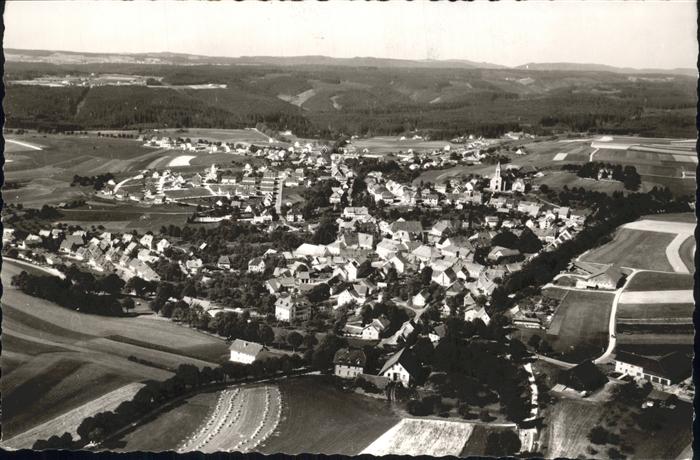 Bonndorf Schwarzwald Fliegeraufnahme