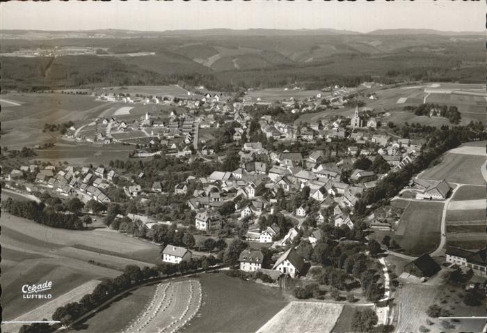 Bonndorf Schwarzwald Fliegeraufnahme
