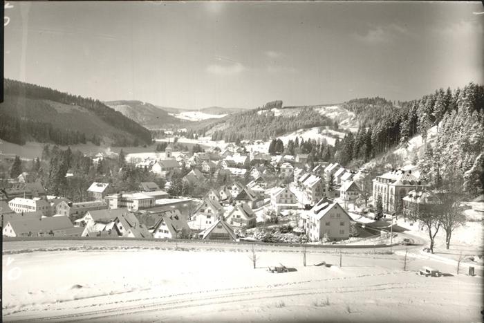 Lenzkirch Hochschwarzwald BW Im Schnee