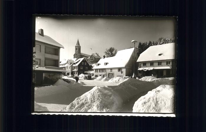 Bonndorf Schwarzwald Im Schnee