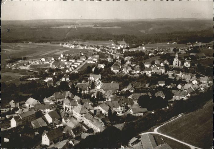 Bonndorf Schwarzwald Fliegeraufnahme