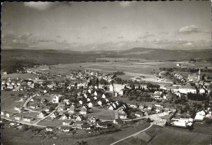 Bonndorf Schwarzwald Fliegeraufnahme