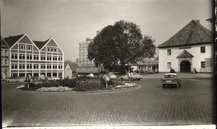 Stade Niederelbe Platz Kreisel Auto
