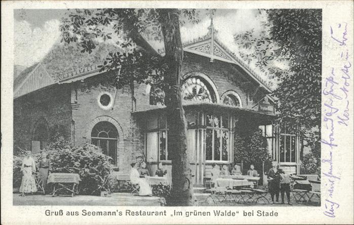 Stade Niederelbe Seemanns Restaurant Im grünen Walde Ter