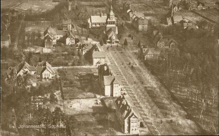 Spandau Johannesstift Fliegeraufnahme