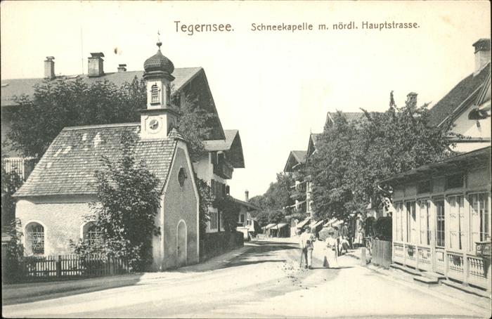 Tegernsee Schneekapelle Hauptstrasse