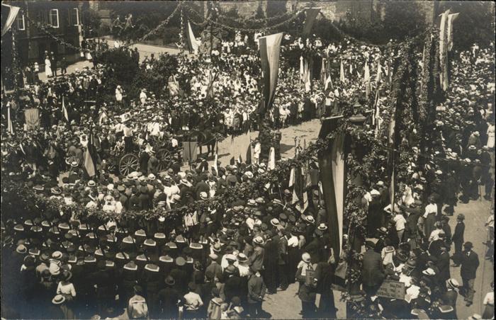 Flensburg Parade Kundgebung Abschied der Truppen