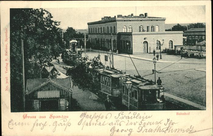 Spandau Bahnhof Strassenbahn