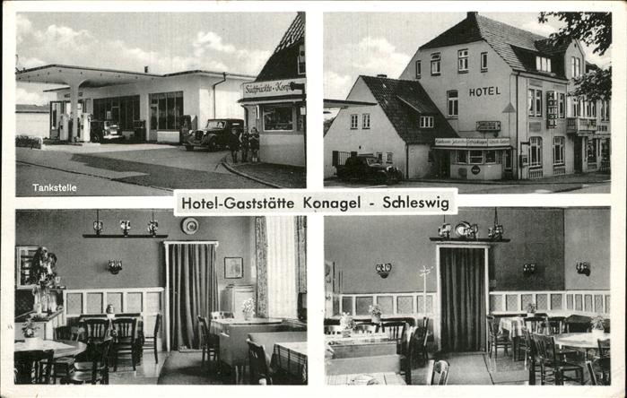 Schleswig Holstein Hotel Gasstätte Konagel Tankstelle