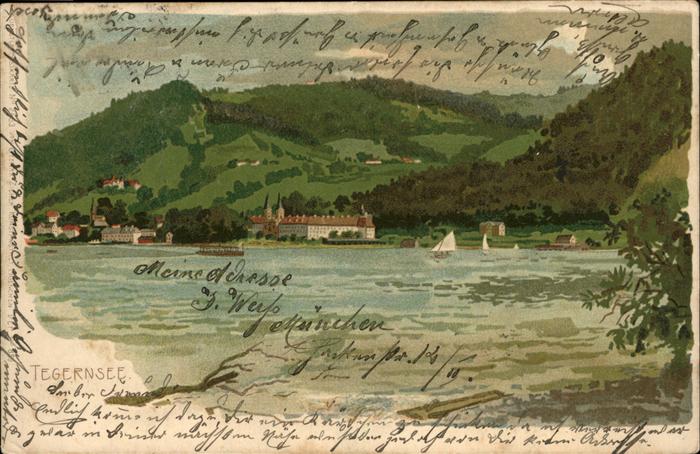 Tegernsee Künstlerkarte