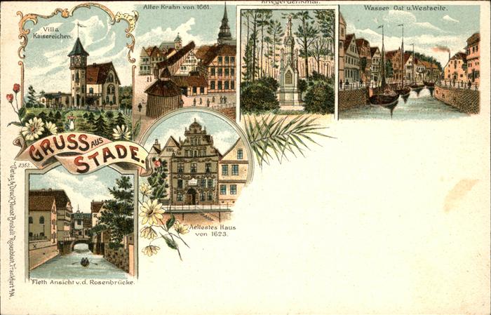 Stade Niederelbe Villa Kaiserreichen Flethe Rosenbruecke