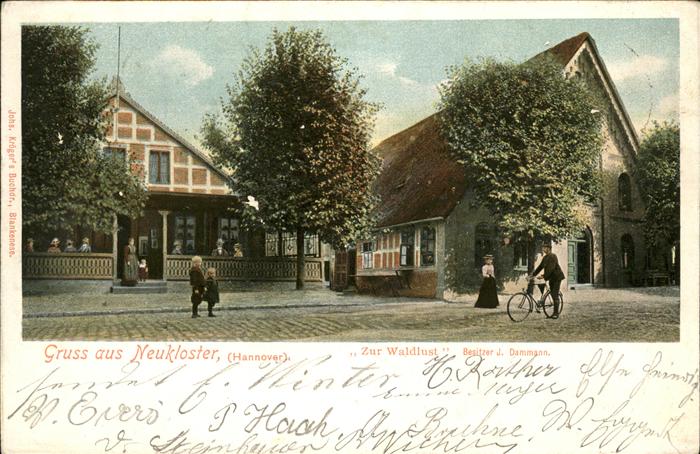 Neukloster Niederelbe Restaurant Zur Waldlust J. Dammann