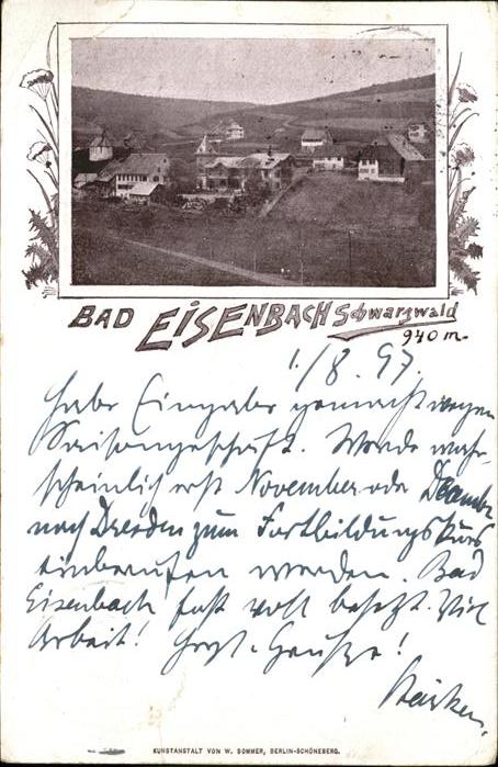 Eisenbach Schwarzwald