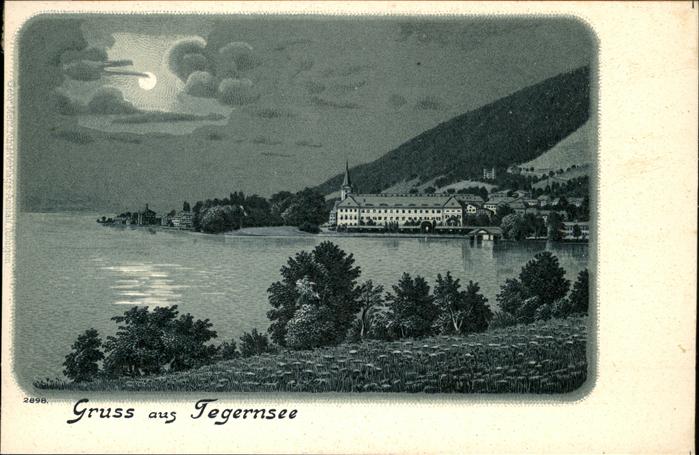 Tegernsee Bei Nacht am See
