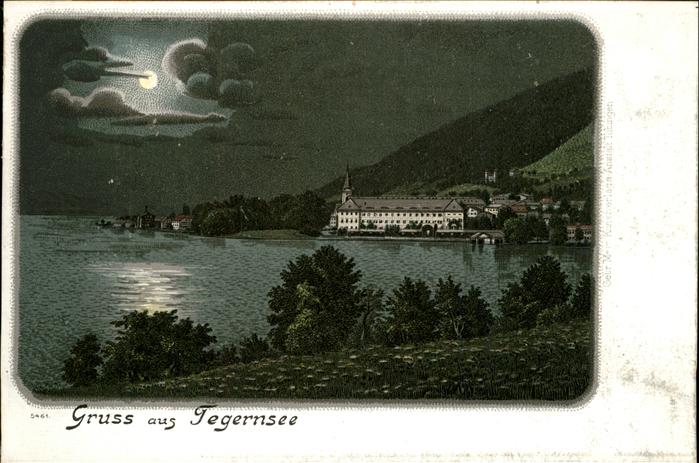 Tegernsee Bayern bei Nacht