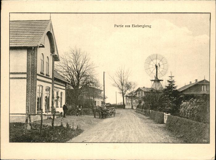 Ekebergkrug Pferdewaggen Mühle