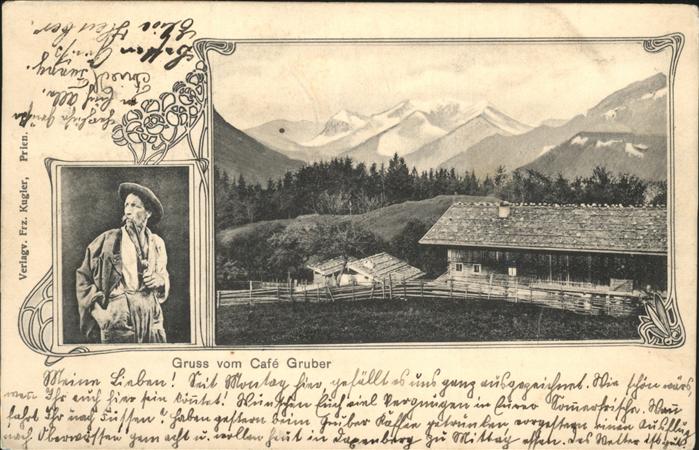 Traunstein Oberbayern Cafe Gruber