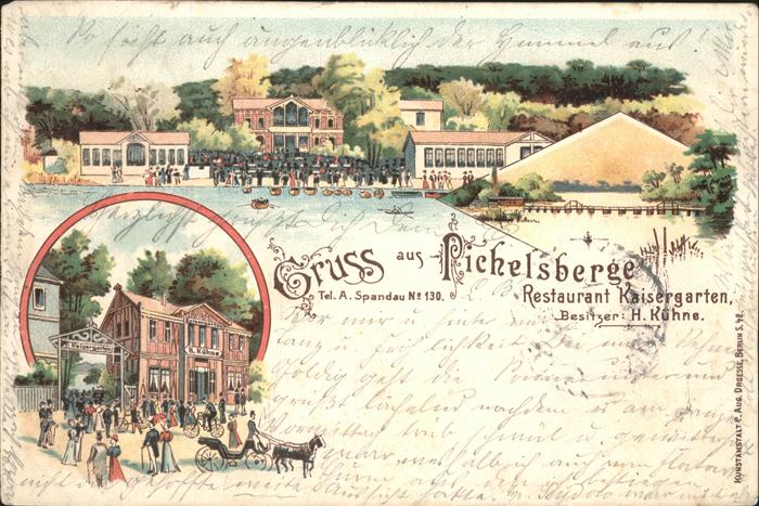 Pichelsberge Berlin Restaurant Kaisergarten