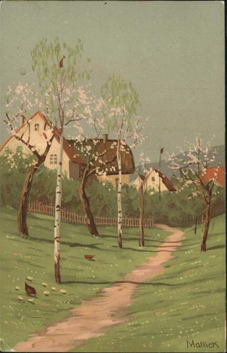 Mailick Serie 1506 Auf sonniger Flur