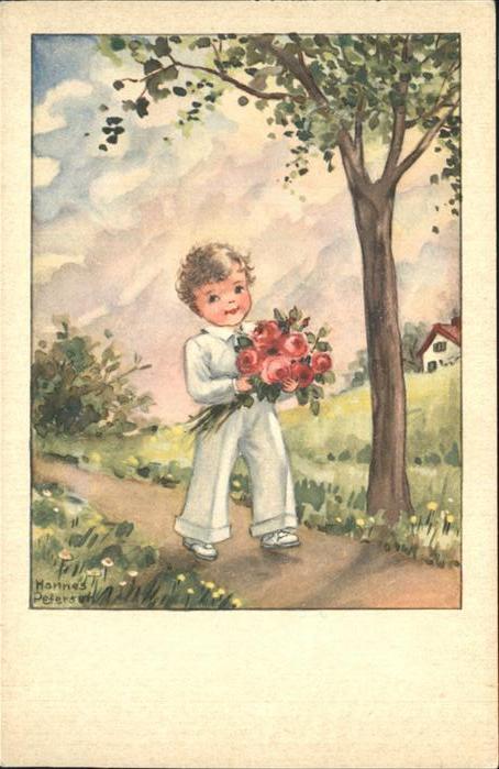 Petersen Hannes Nr. 3150 Kind Rosen Baum