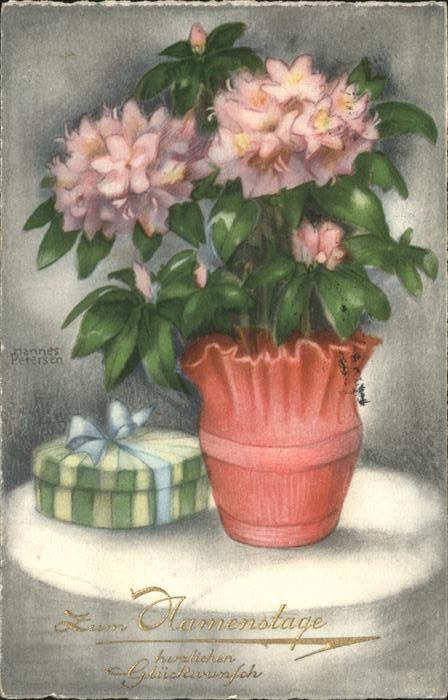 Petersen Hannes Namenstag Blumen Geschenk