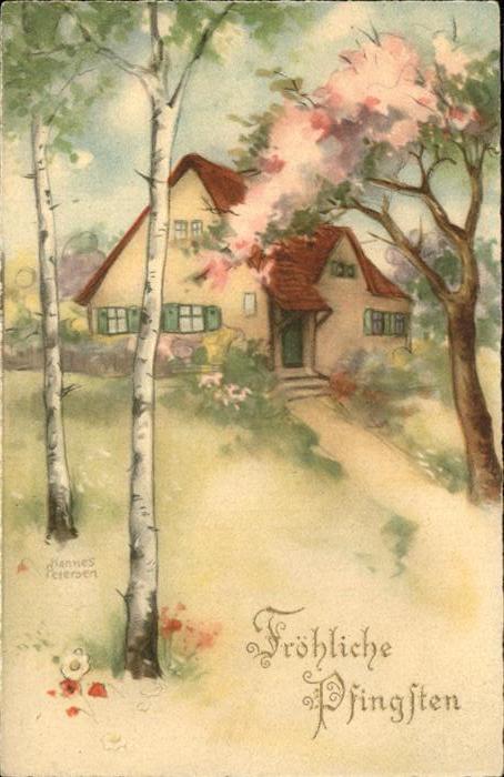 Petersen Hannes Pfingsten Haus Bäume