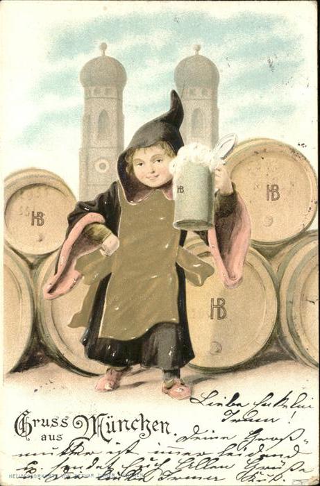 Muenchner Kindl Bierkrug