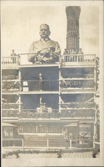 Hindenburg Berlin Feldpost WK1