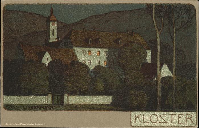 Liebermann Ernst Kloster Litho