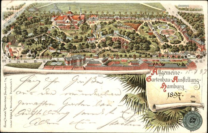 Ausstellung Gartenbau Hamburg 1897